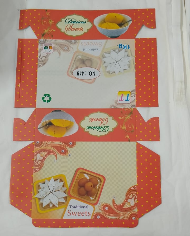 1kg Economy Sweet Box - Image 2