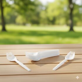 Milkey Kata Spoon White (80 pc)