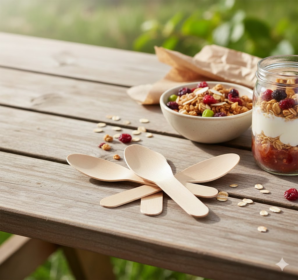 📦 Wood Chat Spoon – Pack of 1000