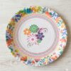 180 GSM Disposable Flower Plates (Bulk Pack)