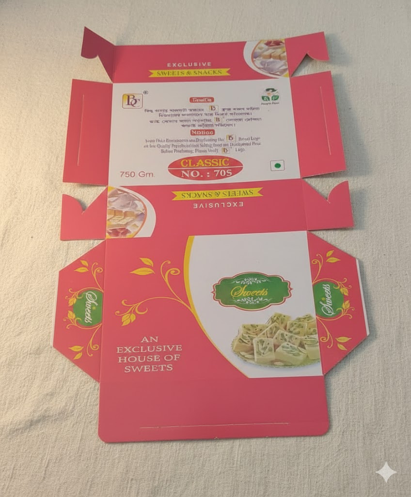 750g Economy Sweet Box