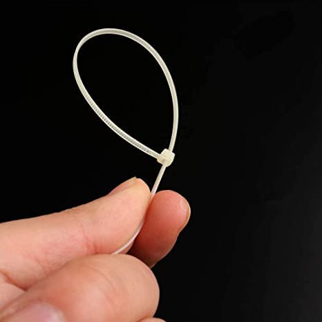 ๐ Lock Zipper White (Available in 3 Sizes) - Image 2