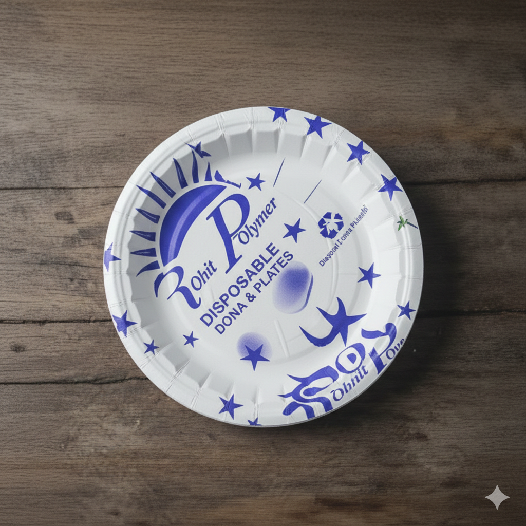 🍽️ Chomin Plate / Chat Plate (100 Pieces Pack) – ₹75 Only