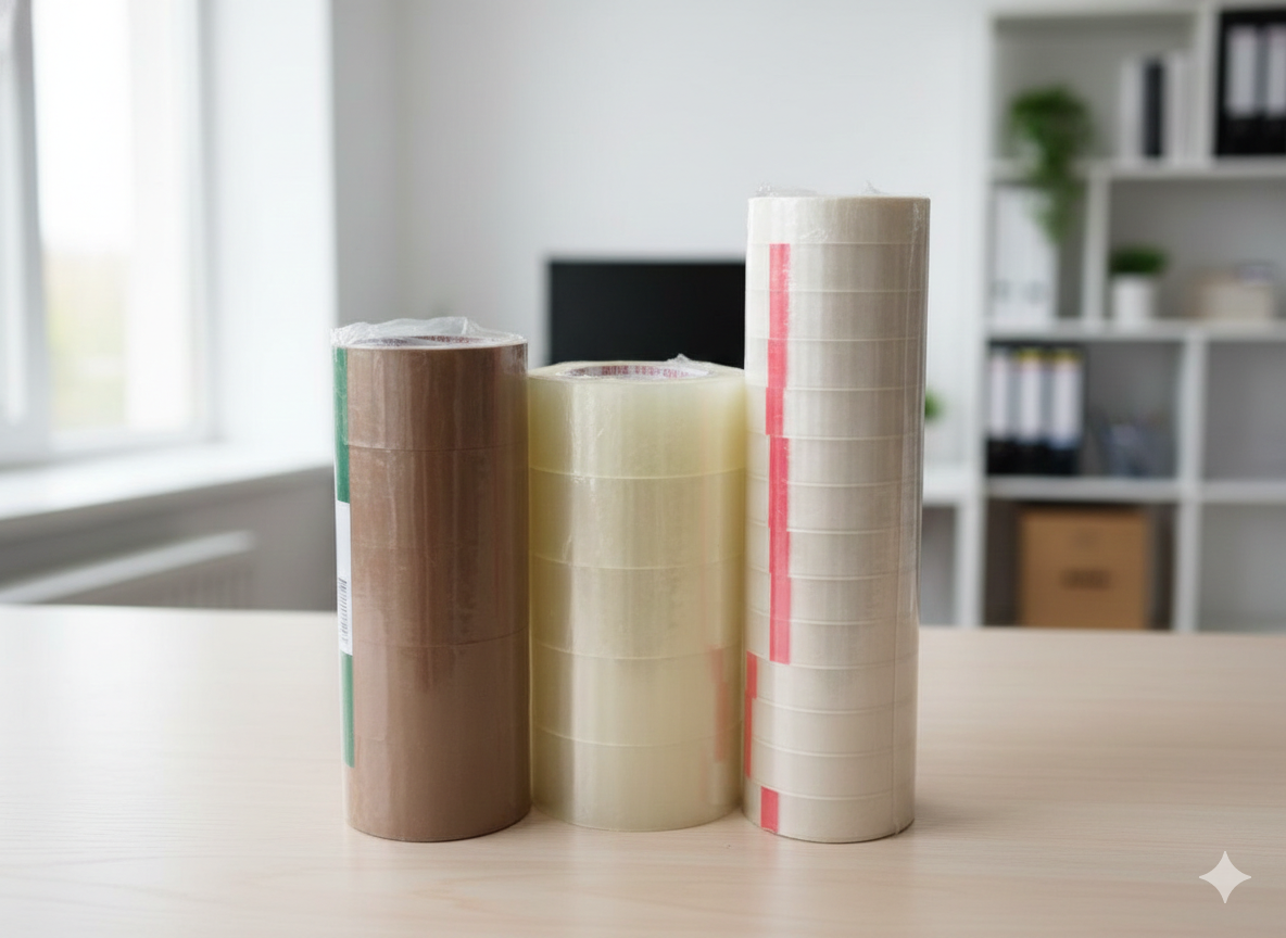 📦 Packaging Tape Rolls – Strong & Durable